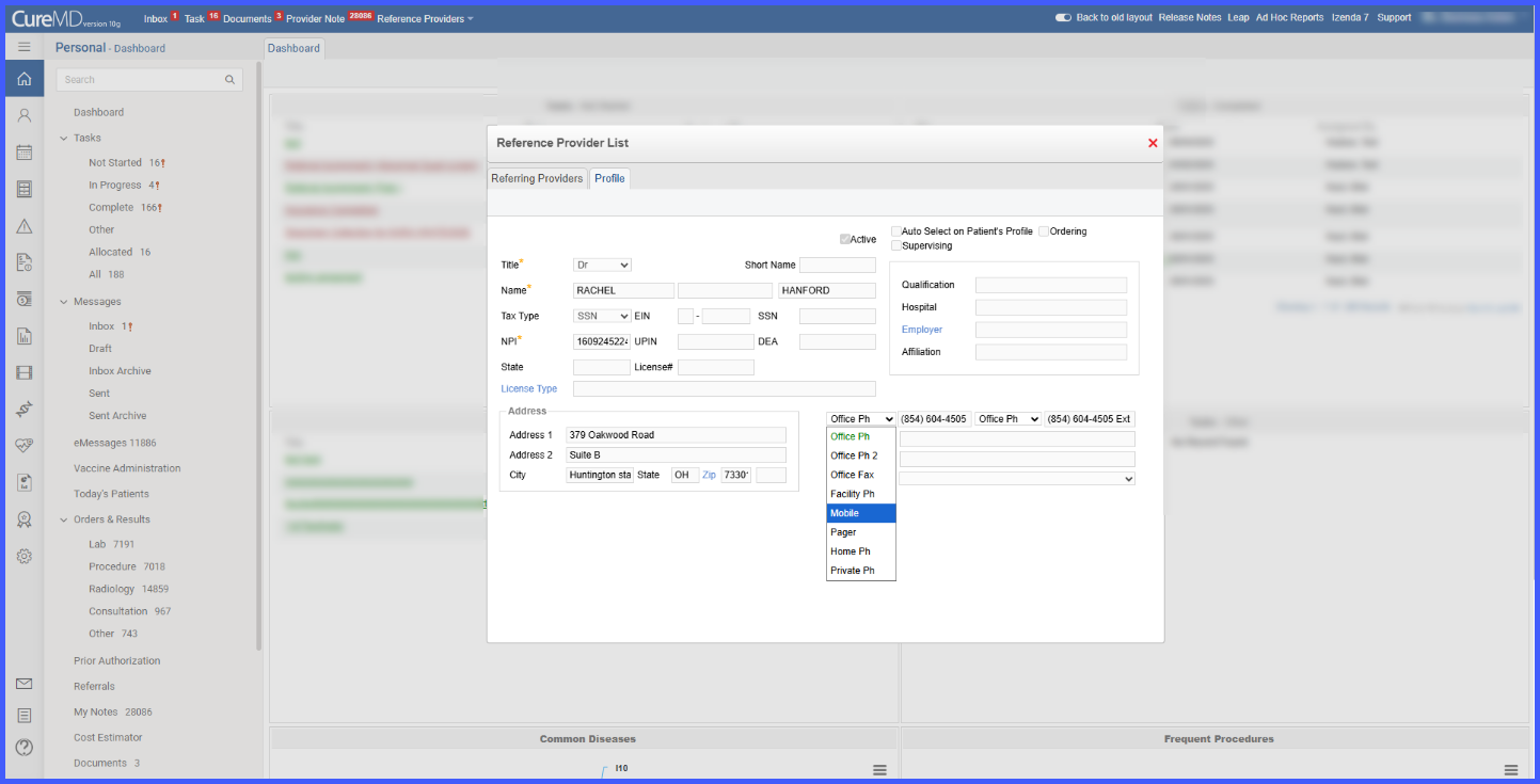 Reference-Provider-PF-Dropdown